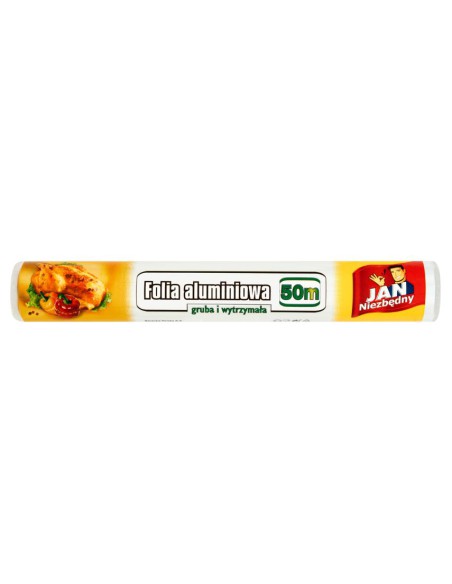 Jan Niezbędny Folia aluminiowa do żywności gruba 50m 5900536232591 3