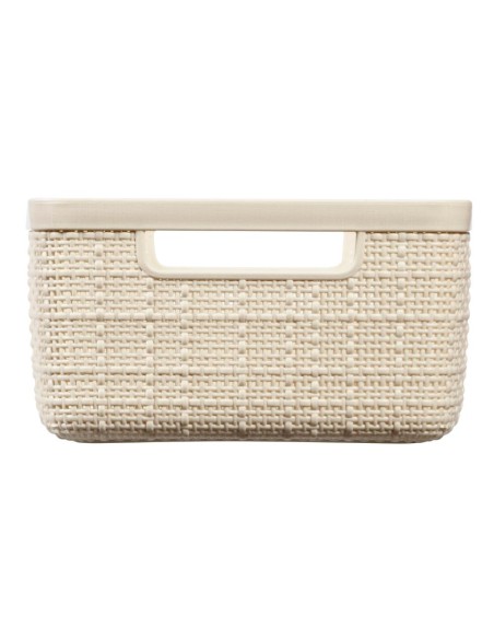 Organizer pojemnik kremowy Curver Jute 5l 3253921904026 11