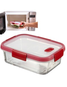 Pojemnik szklany na żywność 0,9l Curver Smart Cook 3253920114006 2