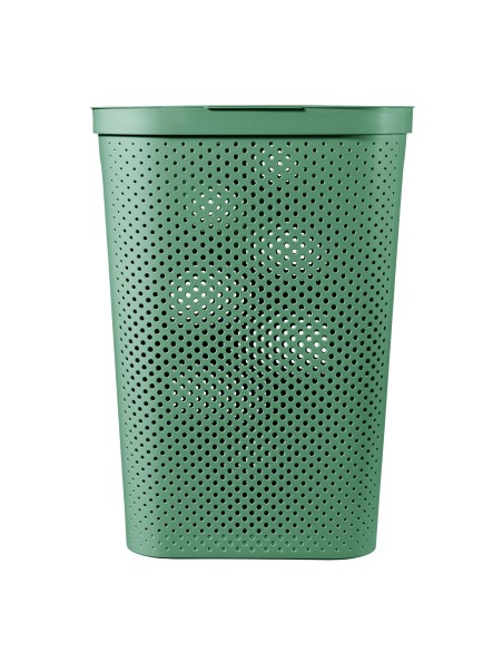 Zielony kosz na pranie 60l Curver Infinity Recycled 3253924754185 7