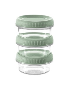 Zestaw szczelnych pojemników na sosy i żywność 3 x 80 ml 3 szt. Curver Eco 3253924832487 2