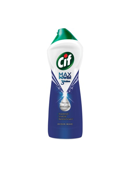 Mleczko z wybielaczem morski 1000g Cif Max Power  8710447415986