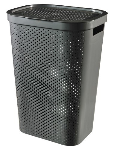 Ciemny szary kosz na pranie 60l Curver Infinity Recycled 3253924754161 14