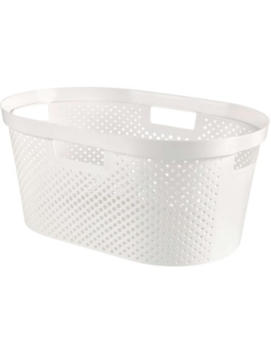 Pojemnik na pranie do magla 40l biały Curver Infinity Recycled 3253924755229 17