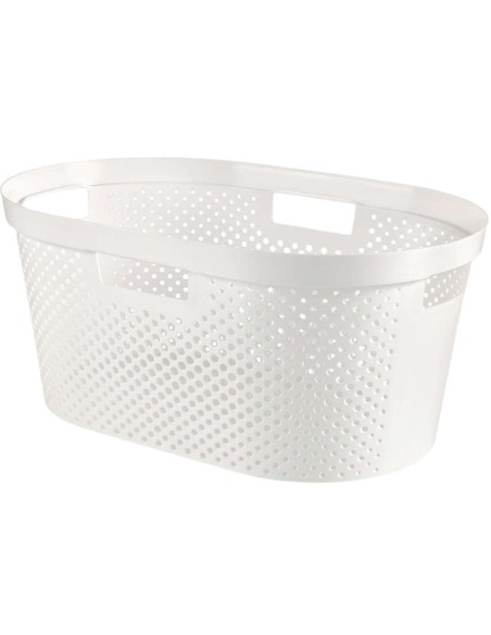 Pojemnik na pranie do magla 40l biały Curver Infinity Recycled 3253924755229 17
