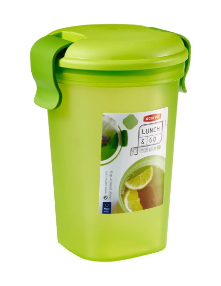 Zielony kubek na zupę 0,6l Curver 3253920769107 18