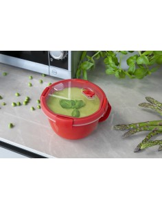 Pojmnik 0,9l na żywność do mikrofalówki lunchbox Curver 3253920933003 2