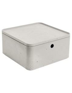Pojemnik do przechowywania z pokrywką 8,5l Curver Beton 7290112632128