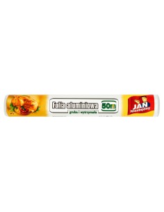 Jan Niezbędny Folia aluminiowa do żywności gruba 50m 5900536232591