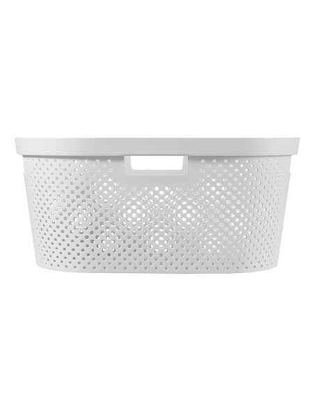 Kosz na pranie 40l biały Curver Infinity 3253924755014 2