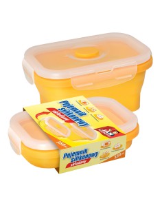 Składany silikonowy pojemnik na żywność składany 350ml Jan Niezbędny 5900536288024