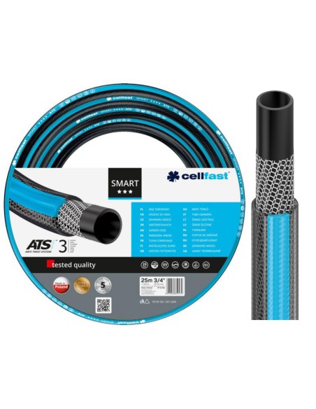 Wąż ogrodowy 3/4" 25m Smart ATSV Cellfast 5901828859472 16