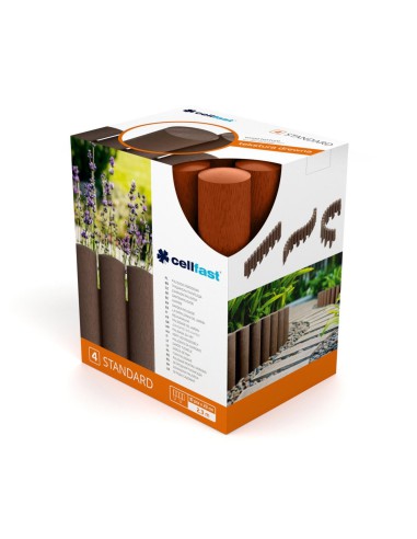 Ceglasta ogrodowa palisada 4 STANDARD Cellfast 14,5cm x 2,3m 5907553507497 4