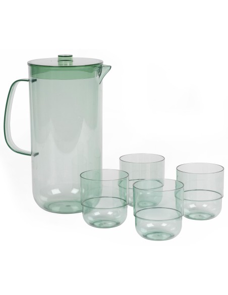 Praktyczny zestaw dzbanek + 4 szklanki Cambridge 1,5L 5054061136685