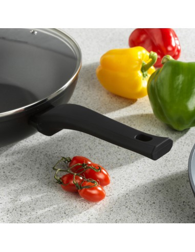 Wok patelnia głęboka non-stick Russell Hobbs Pearlised 28cm 5054061314571 5