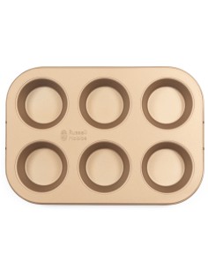 Blacha do pieczenia muffinek Russell Hobbs Opulence 6 szt 26,5 x 17,5 x 3 cm 5054061427240 2