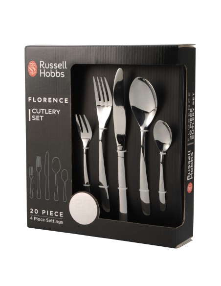 Stylowy zestaw sztućców Florence Russell Hobbs dla 4 osób, 20 elementów 5054061447057 3