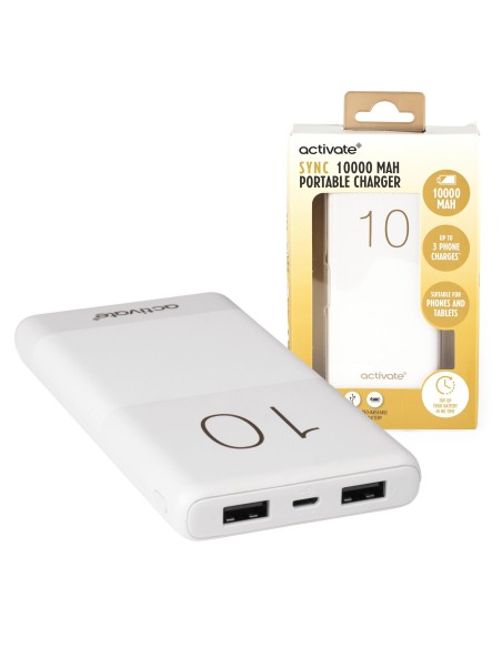 Powerbank 10000 mAh do smartfona i tabletu Activate 5054061347647