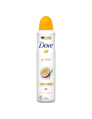 Passion Fruit antyperspirant spray 250ml DOVE Go Fresh 8720181202476 2