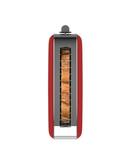 Designerski toster o mocy 850W Taurus Vintage Single Red 8414234606594 3