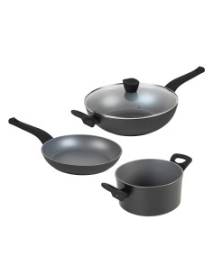 Zestaw garnek patelnia wok Russell Hobbs Pearlised 4el 5054061314571 2