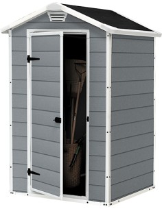 Domek narzędziowy do ogrodu szary Keter Manor 4x3 7290103659028 2