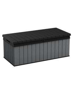 Szara skrzynia ogrodowa 380l Keter Darwin Box  7290112636188