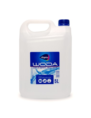 Wysokiej jakości woda demineralizowana Stapar 5L 5908258389166 2