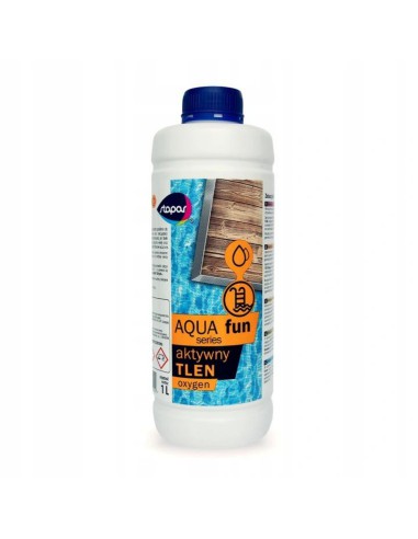 Nieszkodliwy dla oczu aktywny tlen do basenów Stapar Aqua fun 1L 5908258389920 2