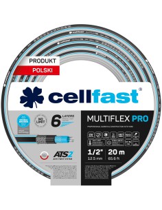 Wąż ogrodowy 6 warstwowy Cellfast MULTIFLEX ATSV TM 1/2" 20 mb 5907512607435