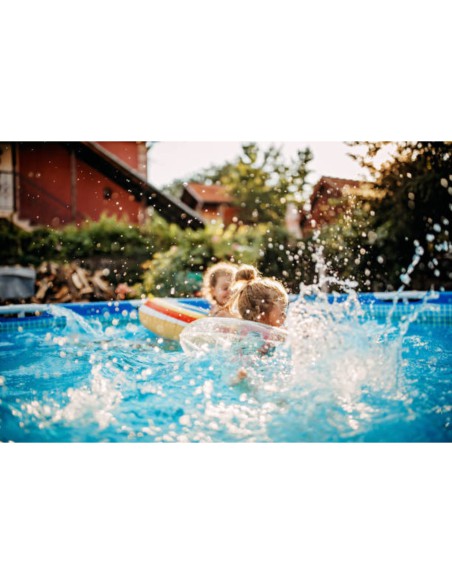 Skuteczny chlorowy granulat do basenu Stapar Aqua fun 3kg + bojka dozująca gratis 5903111621049 6