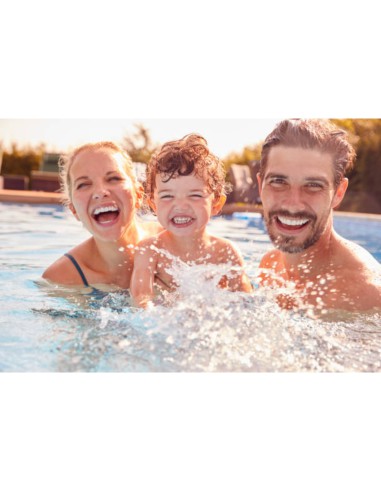 Skuteczny chlorowy granulat do basenu Stapar Aqua fun 3kg + bojka dozująca gratis 5903111621049 8