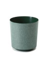Wysokiej jakości doniczka Gama Textil Lamela o kolorze awokado, 25.5 cm