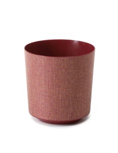 Boho doniczka Gama Textil Lamela bordowa, 25.5 cm 5900119090129