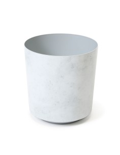 Marmurowa osłonka na doniczkę Solo Lamela biała, 25.4 cm 5900119329267