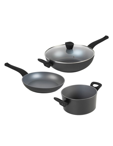 Zestaw garnek patelnia wok Russell Hobbs Pearlised 4el 5054061314571 6