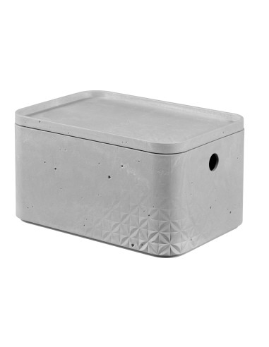 Pojemnik z pokrywką do przechowywania 4l Curver Beton  7290112632074
