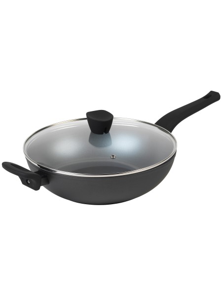 Wok patelnia głęboka non-stick Russell Hobbs Pearlised 28cm 5054061314571 6