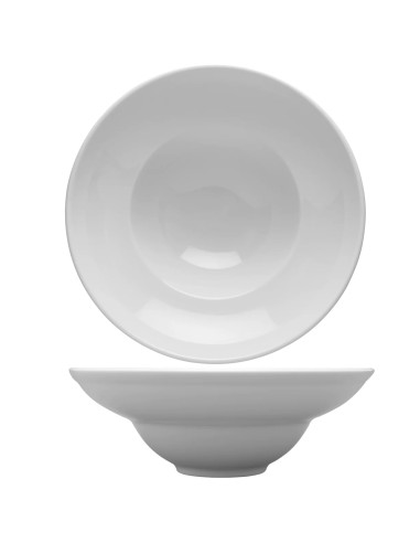 Biały talerz głęboki do pasty Lubiana Kaszub 26 cm 5900245221602 7