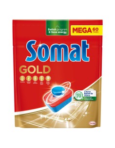 Skuteczne tabletki do zmywarki Somat Gold 60 szt. 9000101374278