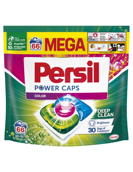 Uniwersalne kapsułki do prania kolorowego Persil Power Caps 66 prań 9000101564211