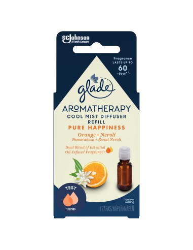 Zapas do dyfuzora elektrycznego Glade Aromatherapy Cool Mist Diffuser zapach Pure Happiness 5000204219746