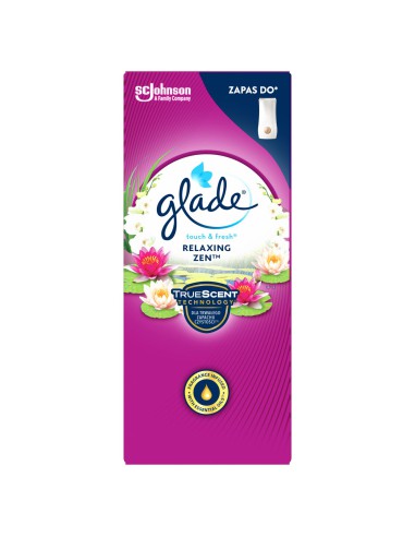 Zapas do odświeżacza powietrza Glade Touch & Fresh zapach Relaxing Zen 10ml 5000204539998