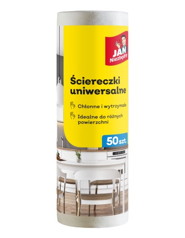 Uniwersalne ściereczki Jan Niezbędny 50 szt. 5900536268088