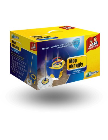 Okrągły mop rotacyjny Jan Niezbędny 5900536302249