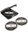 Wytrzymałe 2 tarcze diamentowe NAC DC-2SET 230mm/22,23mm