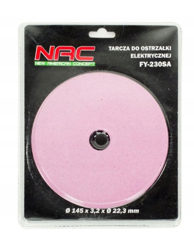 Solidna tarcza do ostrzałki łańcucha NAC D-145-F 5902067855461