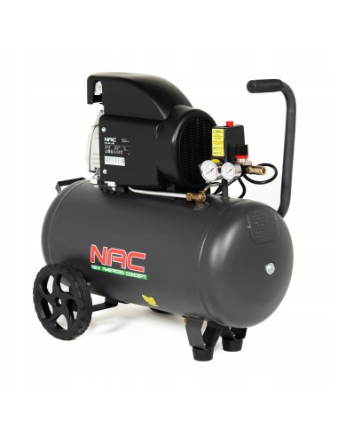 Efektywny kompresor olejowy NAC OL-L-50-1.5-IN, 50 L 1500 W 5902490787759