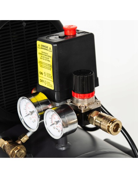 Efektywny kompresor olejowy NAC OL-L-50-1.5-IN, 50 L 1500 W 5902490787759 8