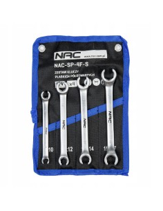Zestaw kluczy płaskich półotwartych NAC SP-4F-S 8-17 mm 5902490787629 2